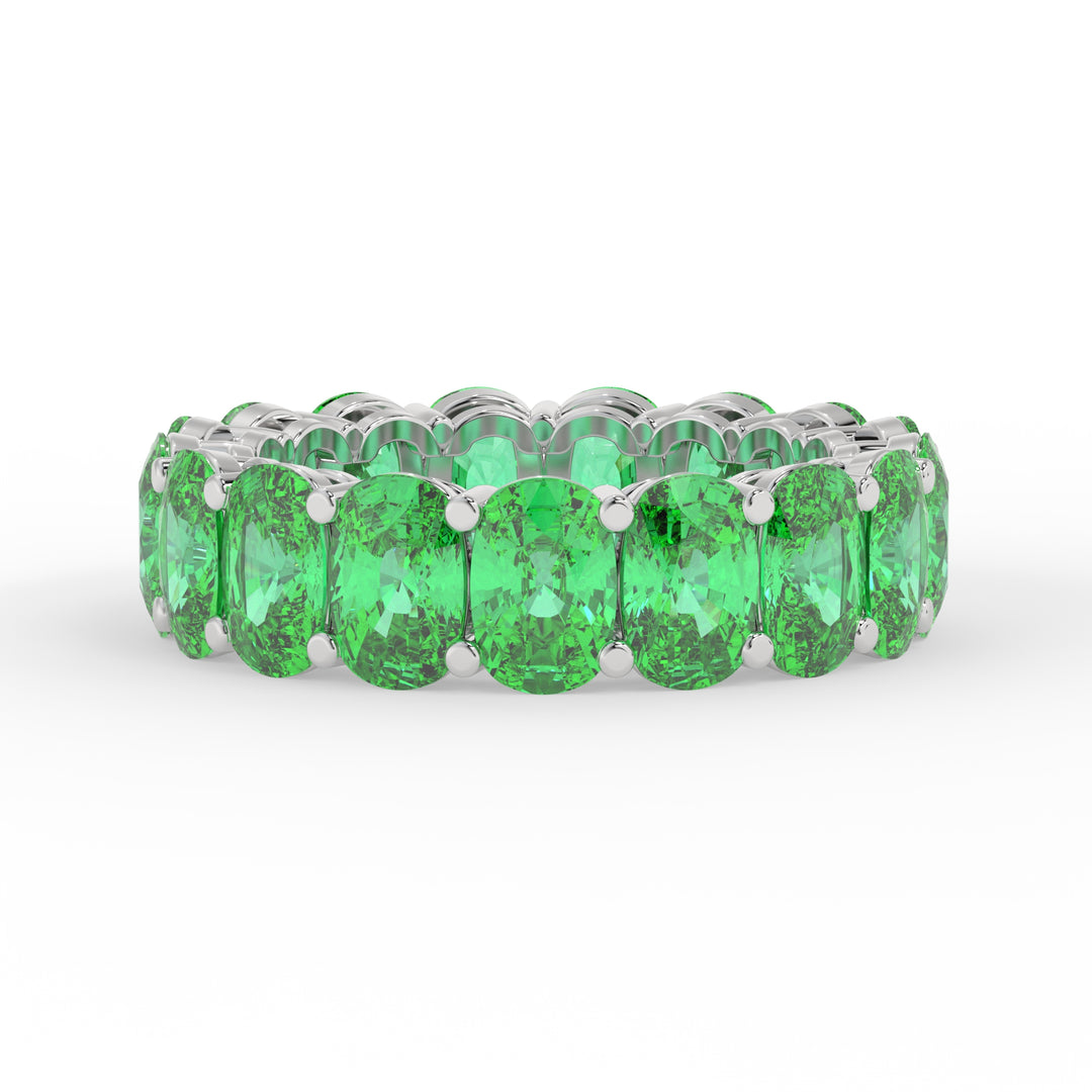 Eternity Regalia Emerald Cushion